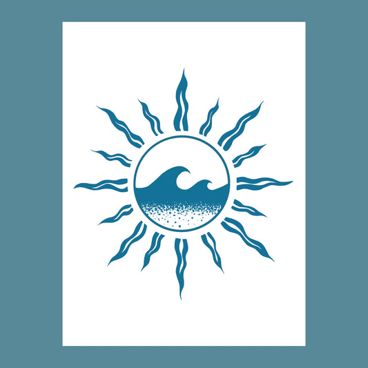 Sun & Wave Poster